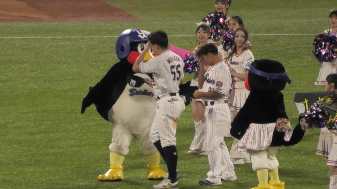 スワローズ勝利！ヒーローは山野太一&村上宗隆　神宮初勝利！26号3ランホームラン 20240913