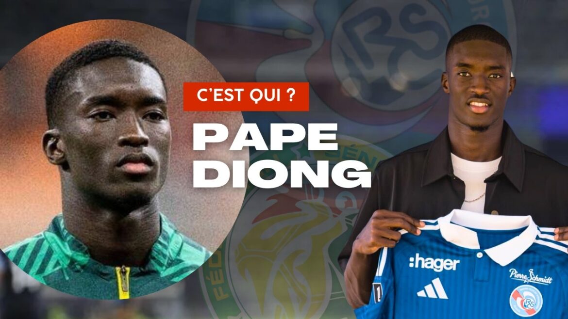 PAPE DIONG, c'est qui ? Focus sur le Prodigieux Milieu Sénégalais du RC Strasbourg
