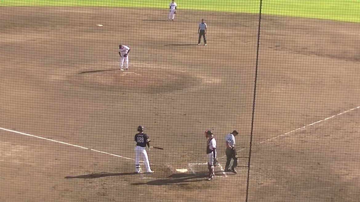 山﨑友輔がソフバン西尾  伊藤に連続ヒットを浴びる（読売ジャイアンツ3軍 対 ソフトバンクホークス3軍 2024年9月2日）