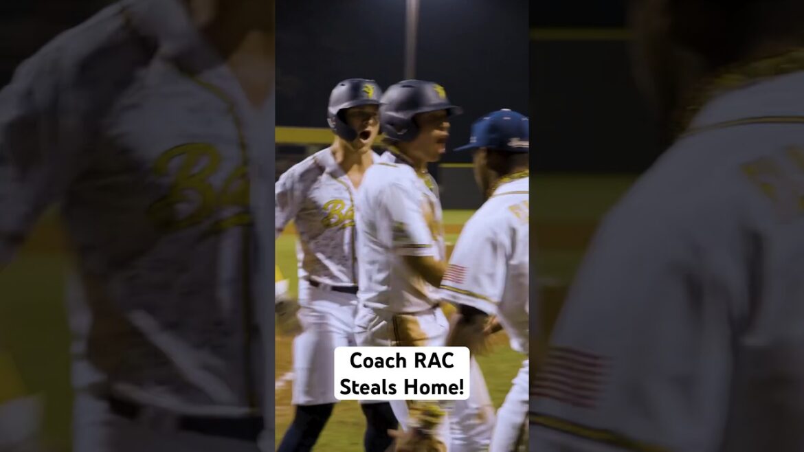 @coachrac taught ya!! #wow #bananaball #baseball #steal #sports #mlb