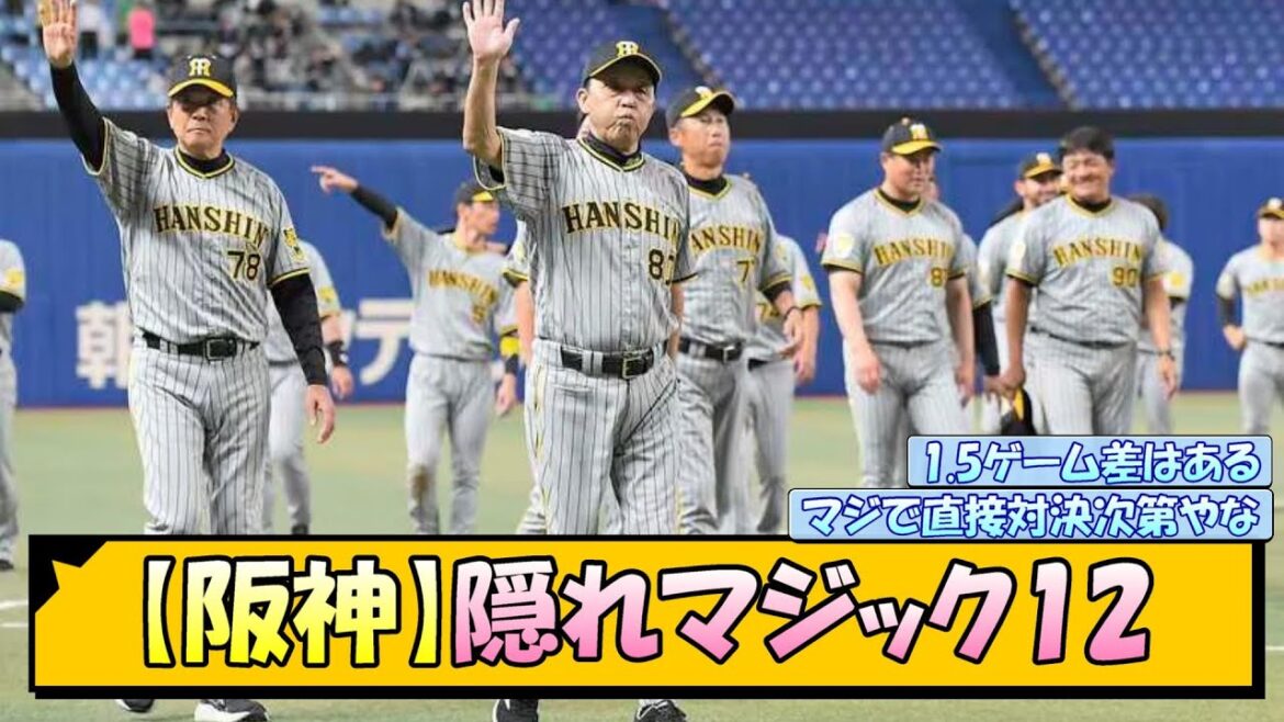 【阪神】隠れマジック12【なんJ/2ch/5ch/ネット 反応 まとめ/阪神タイガース/岡田監督】