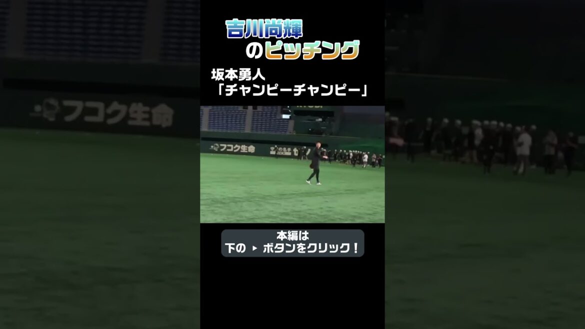 吉川尚輝の投球に坂本勇人が一言 #shorts