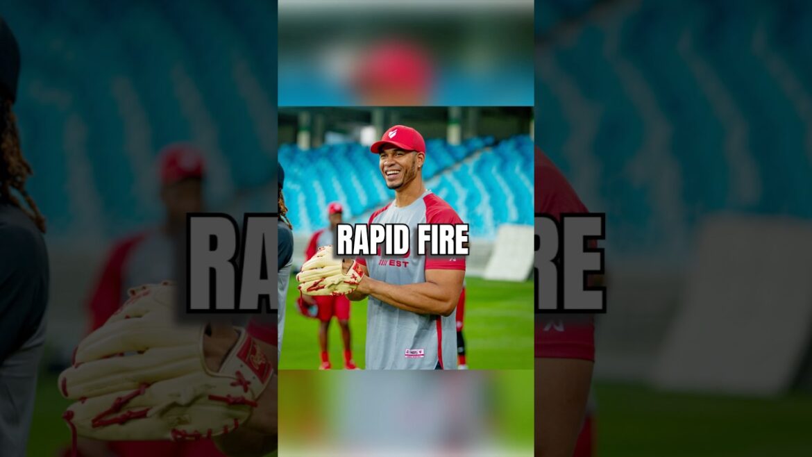 Get to know Karachi Monarch’s outfielder Steven Moya in rapid-fire style! ⚾️🔥 #shorts