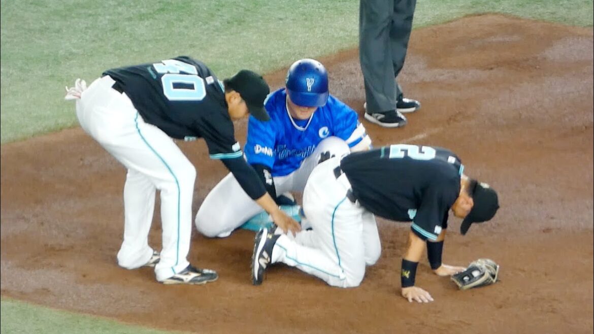 吉川尚輝選手と交錯してしまった牧秀悟選手の対応【横浜DeNAベイスターズ 2024/9/8】