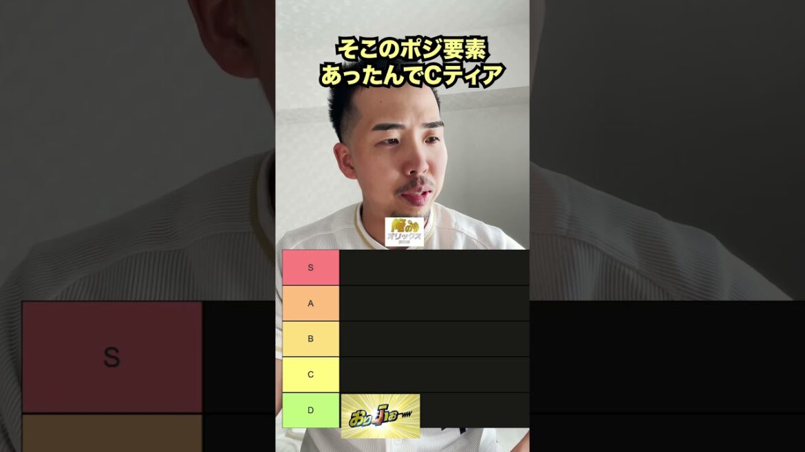 オリックス暗黒シーズンティアリスト　#オリックスバファローズ #プロ野球