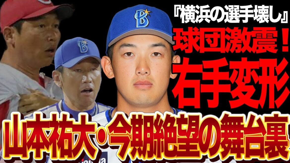 山本裕大が右手変形の大怪我…今季絶望となった衝撃の舞台裏に言葉を失う！今シーズン横浜を牽引して来た名捕手が離脱、球団致命傷でCS進出が実質不可能で…【プロ野球】