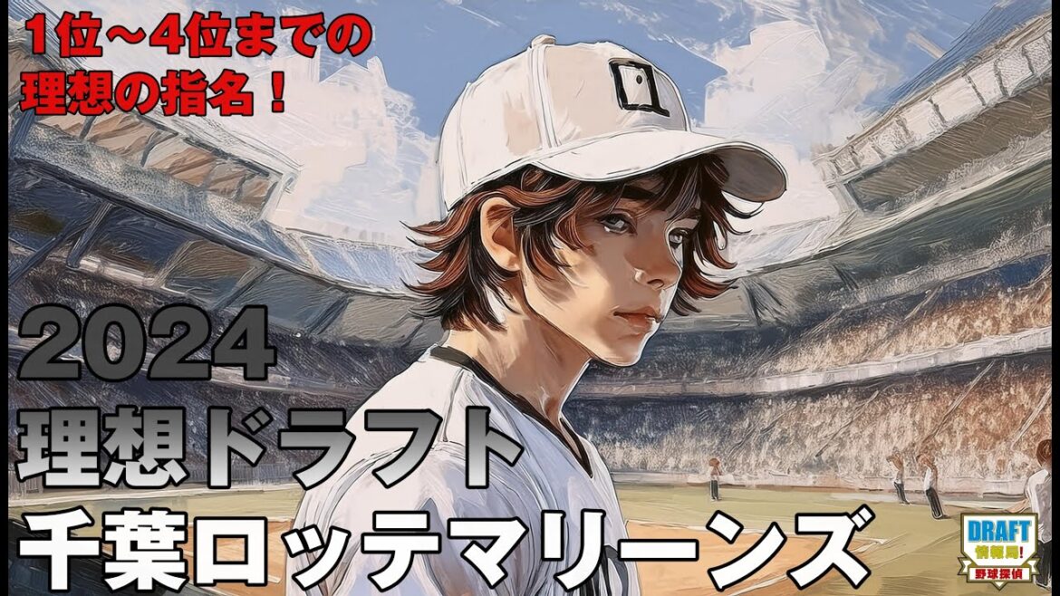 【2024ドラフト】千葉ロッテマリーンズ　理想ドラフト！