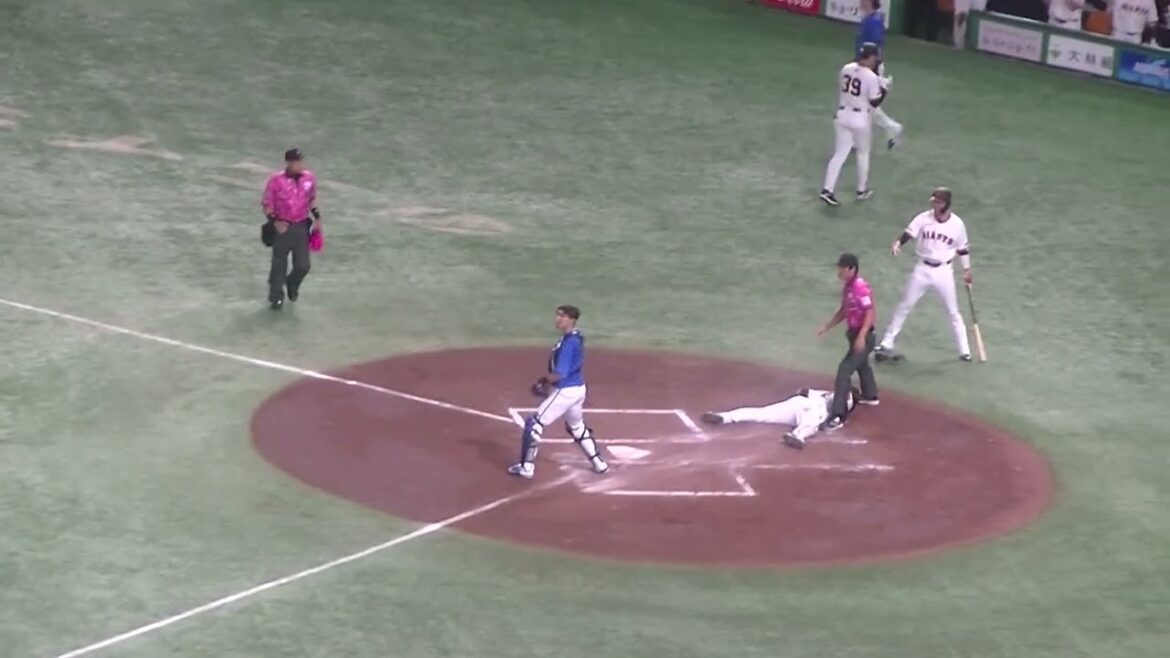 【吉川尚輝が凄い判断】モンテスのファールフライで三塁へタッチアップしエラーから一気にホームインした時 （2024年9月19日 読売ジャイアンツ 対 横浜DeNAベイスターズ）