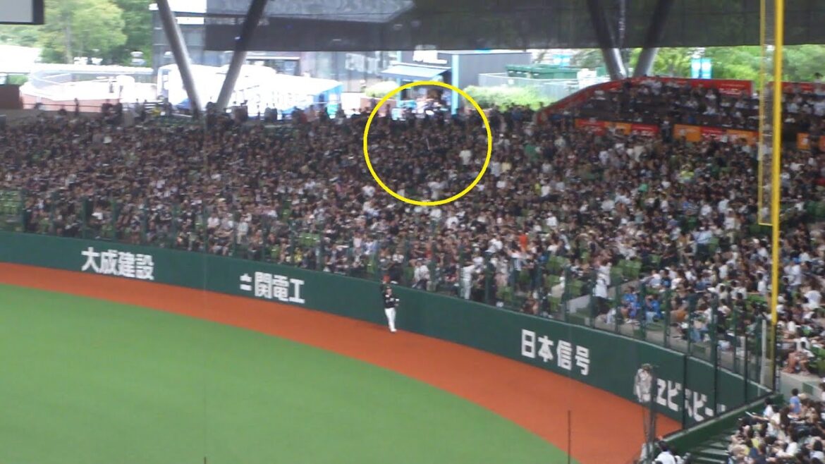 西武 西川愛也 決勝ホームラン 第6号　西武 1 - 0 ロッテ　2024年9月16日(月) ベルーナドーム