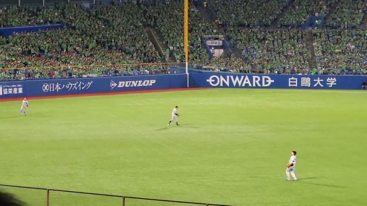 20240511　代打の切り札♪【川端慎吾 通常の応援歌】　8回ｳﾗ　東京ﾔｸﾙﾄｽﾜﾛｰｽﾞ@神宮球場･ﾚﾌﾄ外野 明治神宮野球場