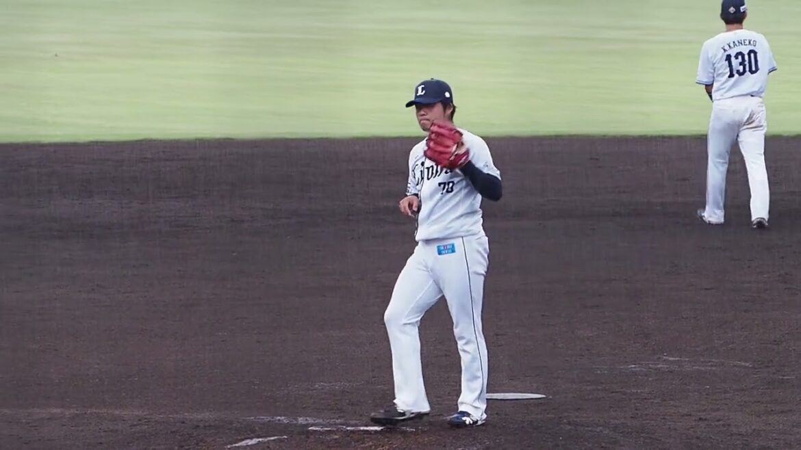 2024.09.08 埼玉西武-東北楽天 #豆田泰志 投球シーン (カーミニーク)
