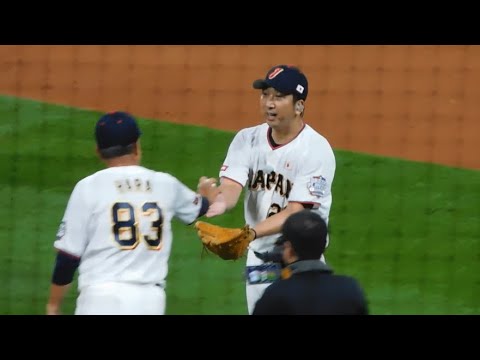 【エスコンで蘇る記憶】藤川球児 最終回で登板 原監督からボールを受け取りリンドバーグが流れ甲子園のような雰囲気に 【エスコンで蘇る記憶】藤川球児 最終回で登板 原監督からボールを受け取りリンドバーグが流れ甲子園のような雰囲気に