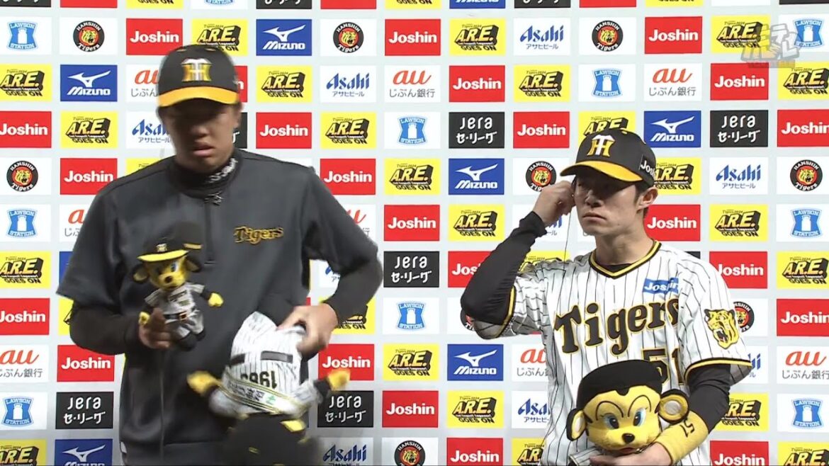 【#才木浩人 投手、#中野拓夢 選手のヒーローインタビュー、#岡田彰布 監督インタビュー】 9月22日(日) 阪神vs巨人（甲子園）