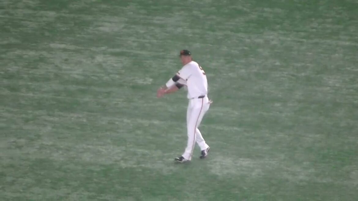 秋広優人や門脇誠など試合前のウォーミングアップ【読売ジャイアンツ対 中日ドラゴンズ2024年9月16日】