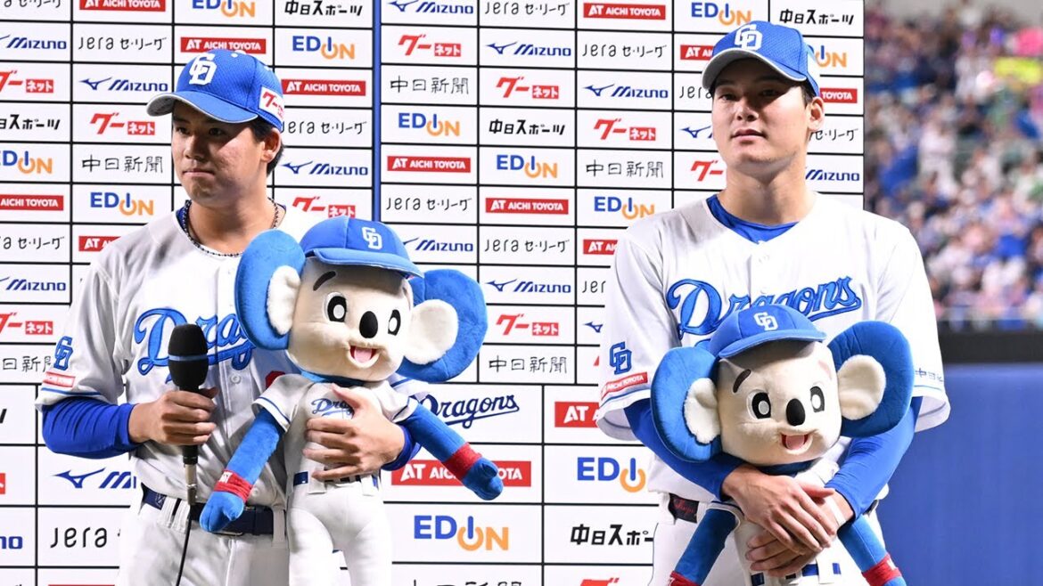 9/23 広島戦 ヒーロー＆監督インタビュー 松木平投手・石川昂選手・立浪監督