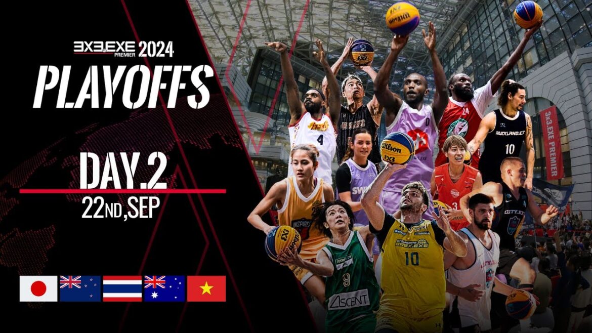 3x3.EXE PREMIER 2024 PLAYOFFS-DAY2 @大森ベルポート - 東京都品川区