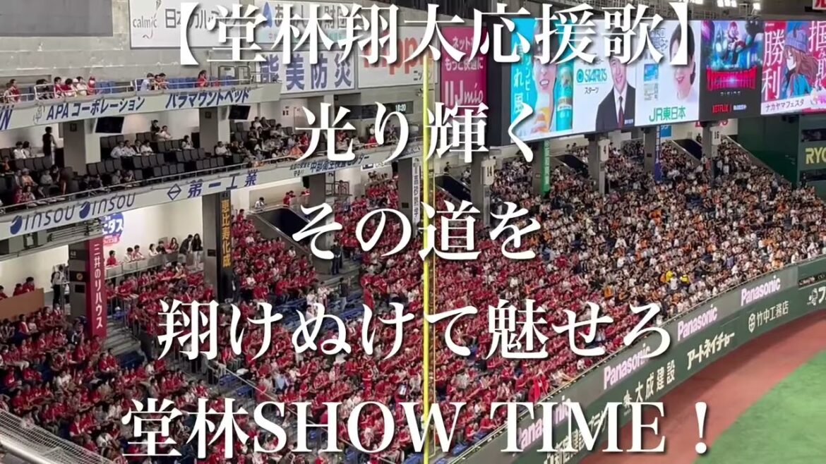 広島東洋カープ 堂林翔太 応援歌【歌詞付き】