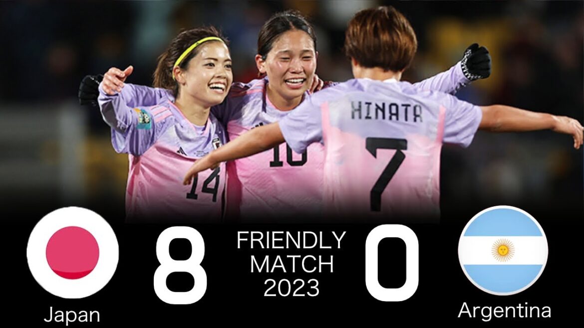 「日本はアジア最強だ!」なでしこジャパン、長谷川唯の衝撃2ゴールで、強豪アルゼンチンを8発"粉砕"！