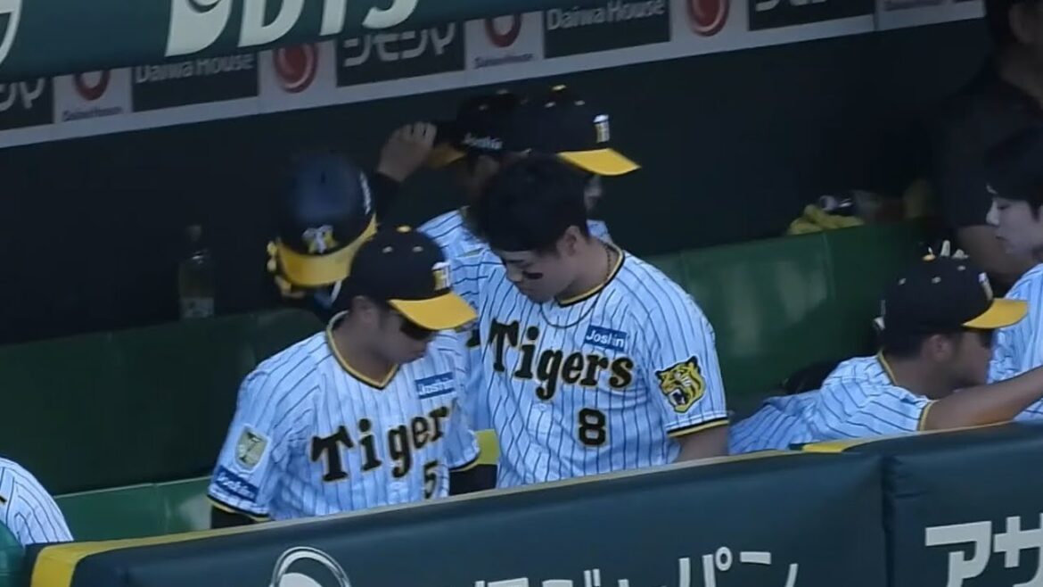 【サトテル大ブレーキ】ノーアウト二塁で進塁打が打てず…三度の得点圏でいずれも凡打の佐藤輝明 2024.9.23