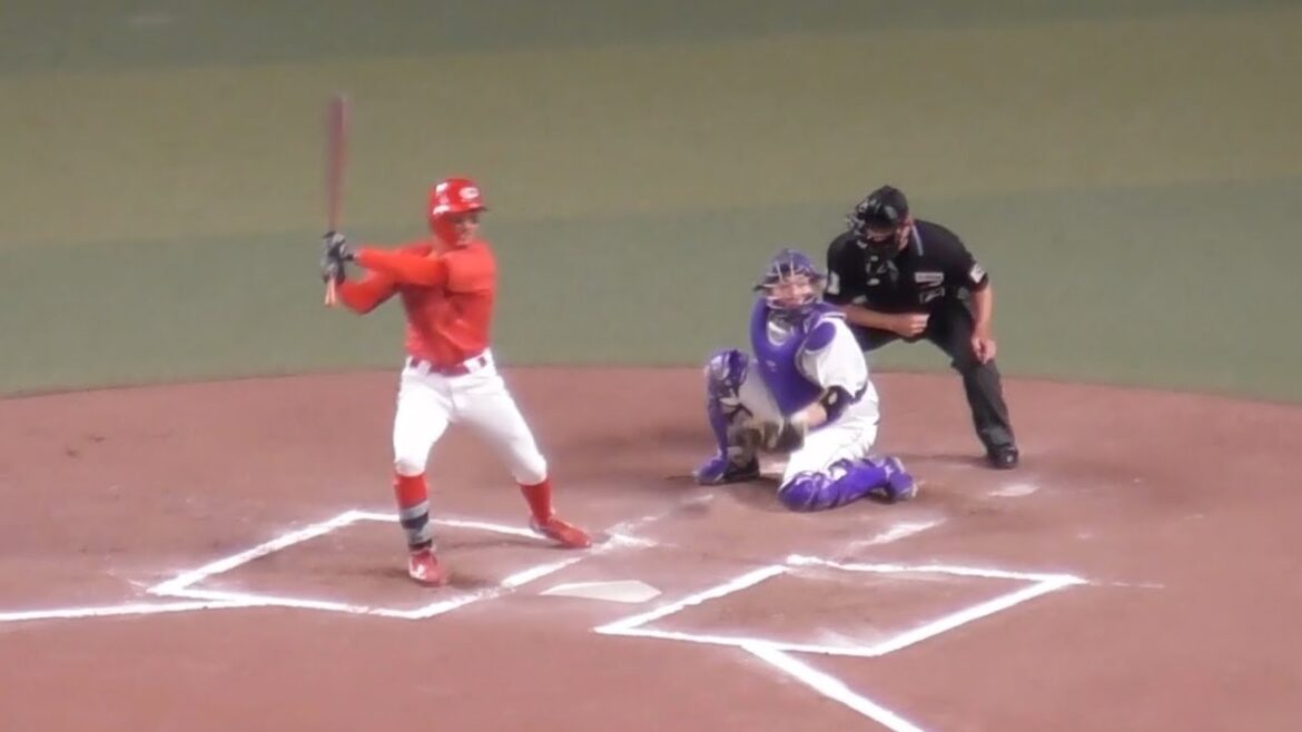 矢野雅哉の22球、77年ぶりのプロ新記録！中日涌井投手に22球投げさせ四球をもぎとる！矢野の粘りに場内騒然、全22球ハイライト！2024年9月22日