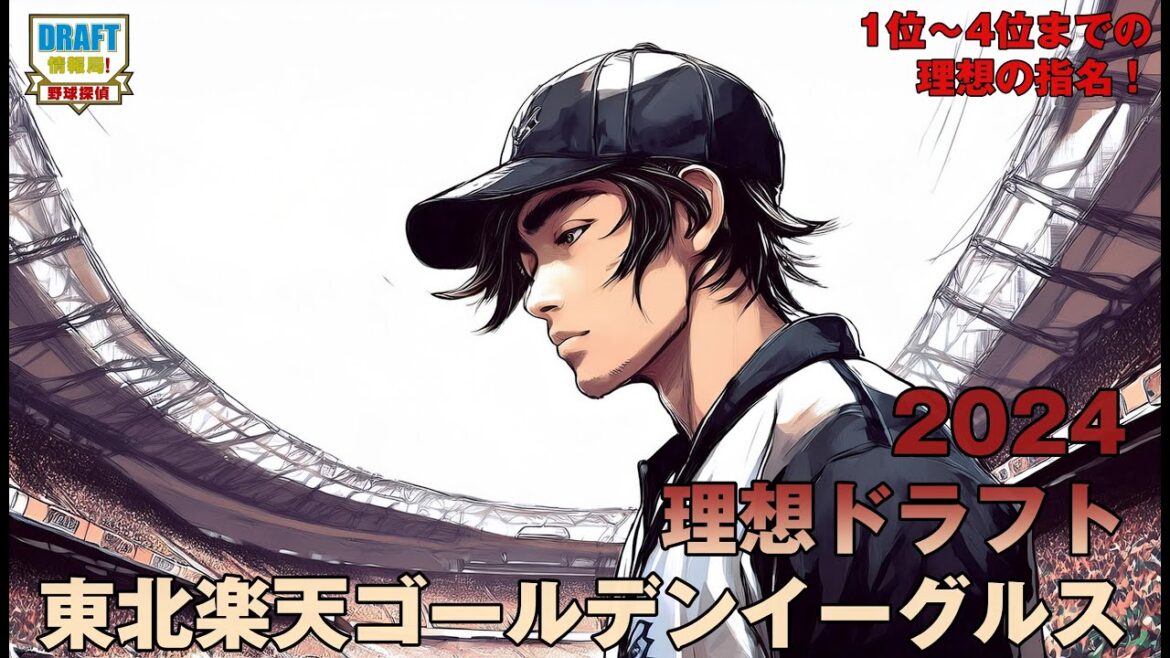 【2024ドラフト】東北楽天ゴールデンイーグルス　理想ドラフト！