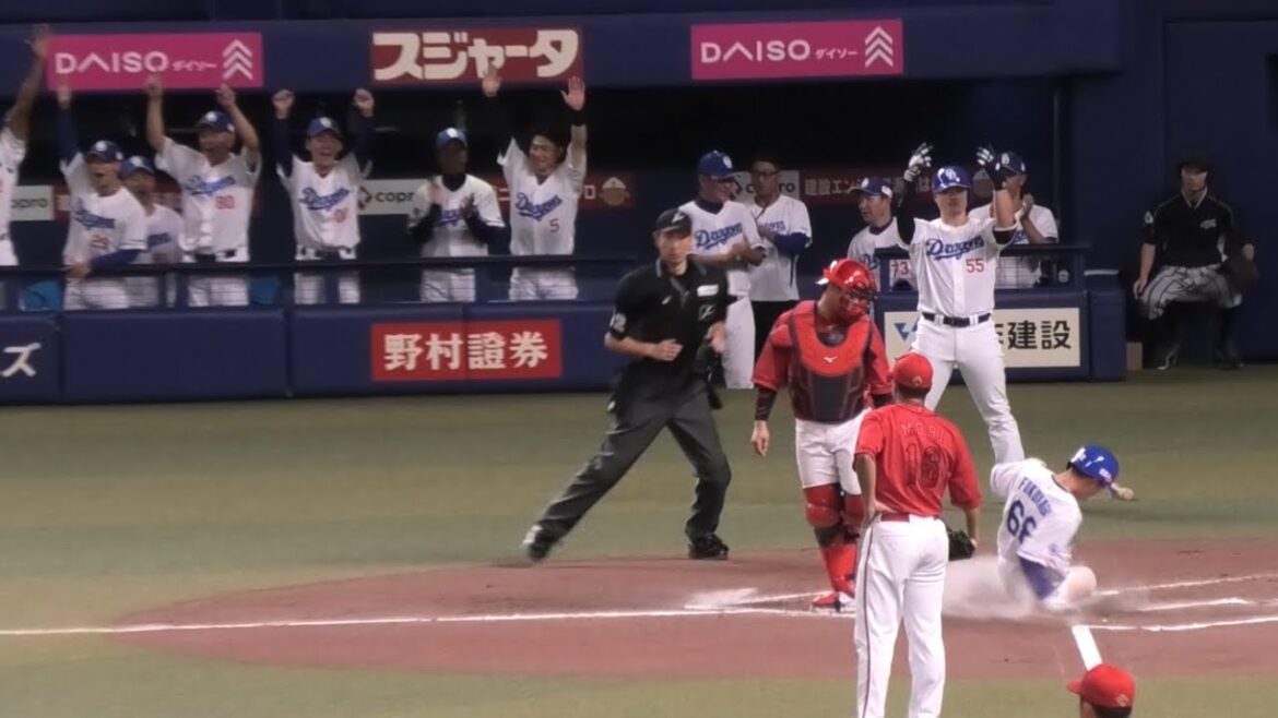 -2024.09.23-【NPB】６回裏 石川昂弥 ここぞで4番の仕事！ 均衡を破るタイムリーツーベース!!  中日ドラゴンズ（vs広島）