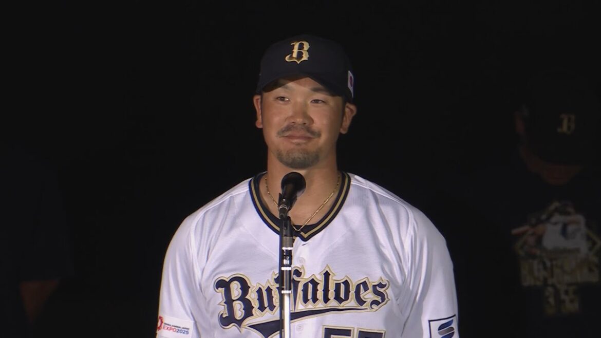 Pacific-League: 【最後のスピーチ】T-岡田 『長いようで短い19年間は最高の時間だった』 【最後のスピーチ】T-岡田 『長いようで短い19年間は最高の時間だった』