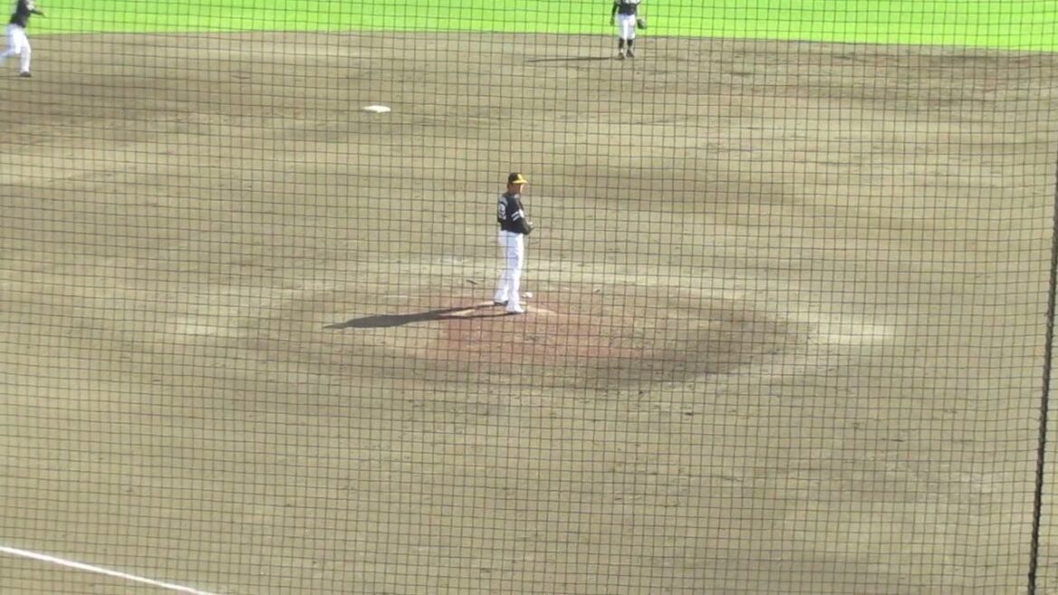 【ソフトバンク】渡邊佑樹 の投球フォーム（2024年9月2日 読売ジャイアンツ3軍 対 ソフトバンクホークス3軍）