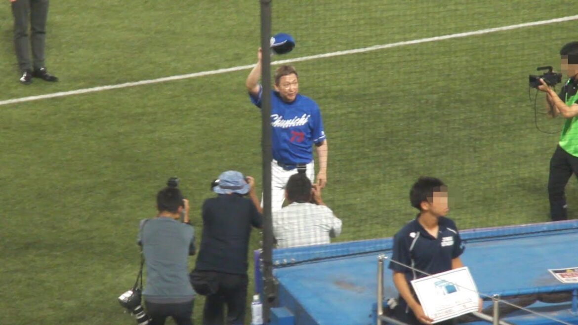 中日 マルティネス オスナをファーストフライに抑え試合終了 立浪和義監督最後の神宮球場　ヤクルト 6 - 7 中日　2024年9月21日(土)