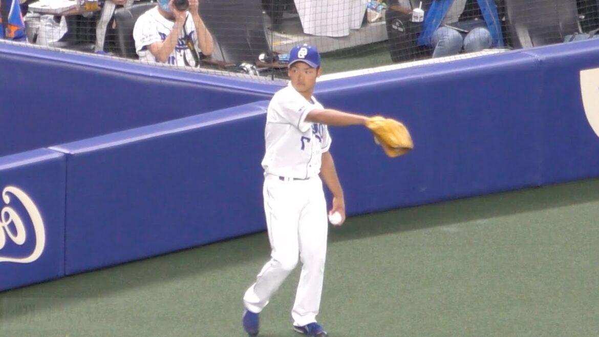 根尾昂　左投げにしてみた　大阪桐蔭高校