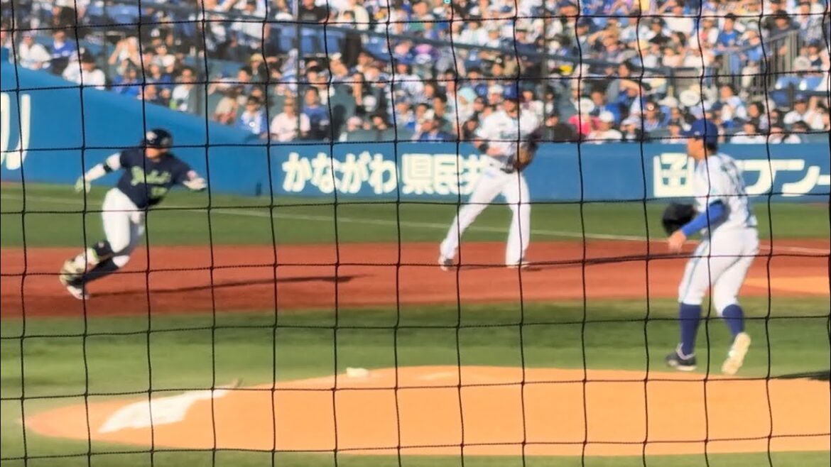 【東克樹】村上宗隆3打席目は横浜DeNAベイスターズ2024年9月23日東京ヤクルトスワローズ