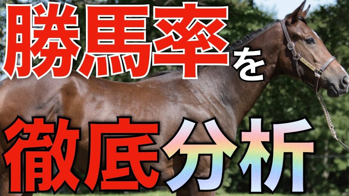 【未勝利戦終了】JRA種牡馬勝ち上がり率ランキングを徹底分析！