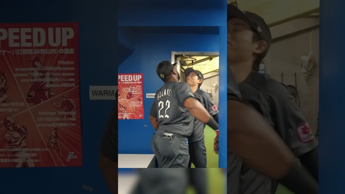 和田康士朗選手、ポランコ選手とパワー勝負に挑む！#chibalotte