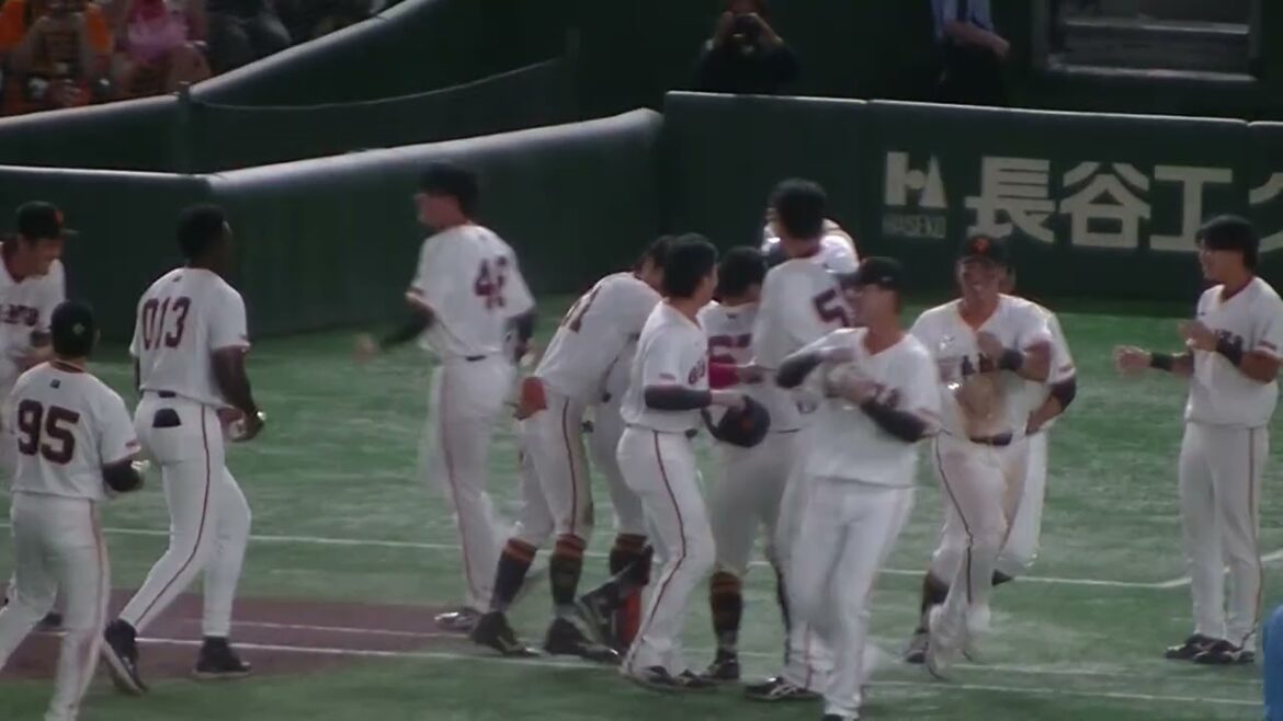 東京ドーム2軍戦 ウレーニャがサヨナラタイムリーヒットの大仕事で盛り上がる【読売ジャイアンツ対 楽天ゴールデンイーグルス2024年9月22日】