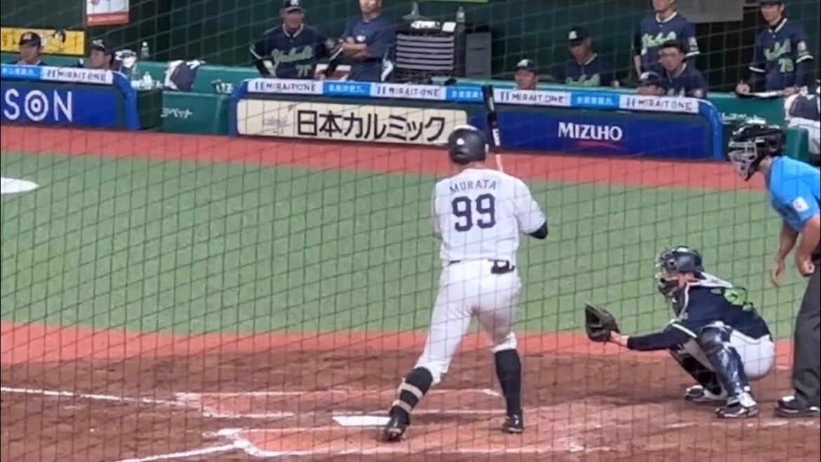 【一軍も二軍も1安打完封負けの日】二軍では村田怜音がチーム唯一の安打 センター前ヒット【ファームサンクスデー 西武vsヤクルト】2024/9/25