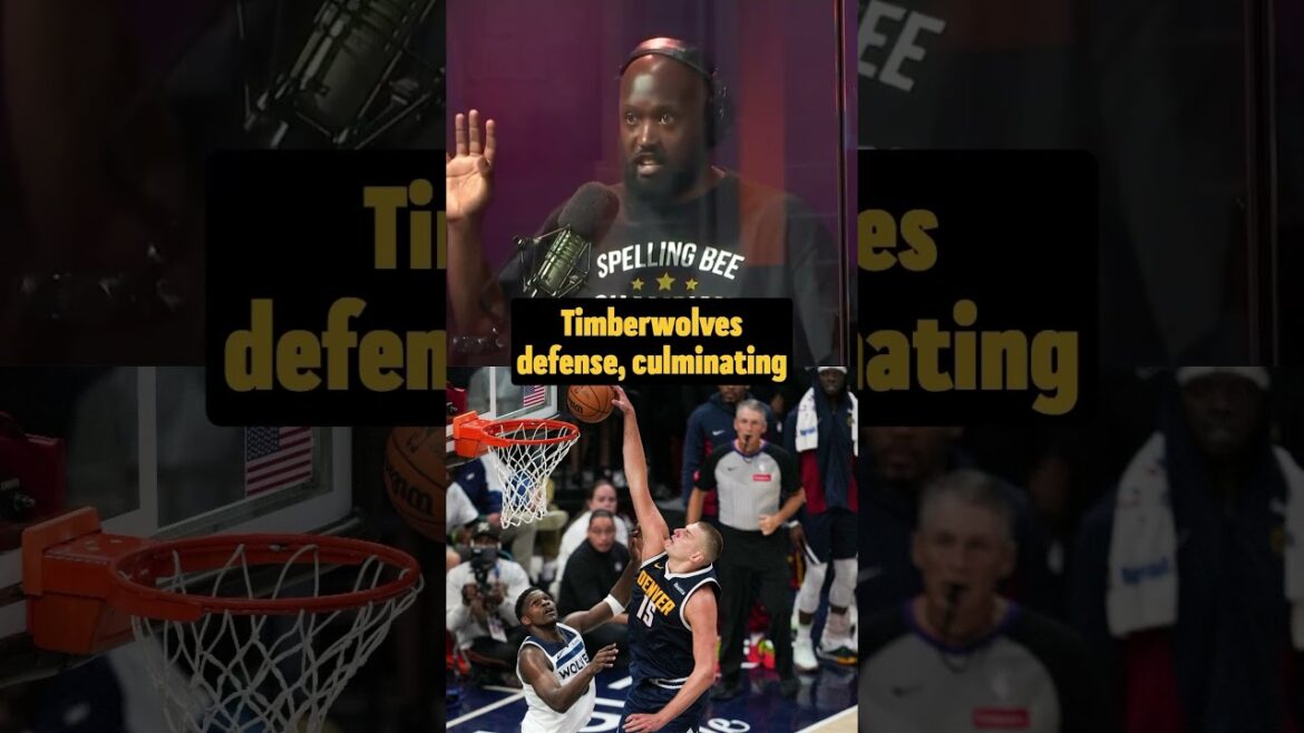 Nikola Jokic shocked the world with his dunk over Anthony Edwards 😳