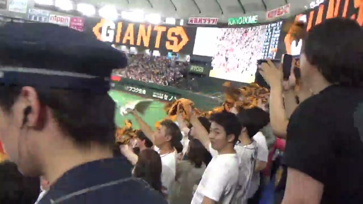 2024年6月6日　セ・パ交流戦　巨人対ロッテ　6/14　4回裏　大城卓三のタイムリーで巨人がリードを4点に広げる