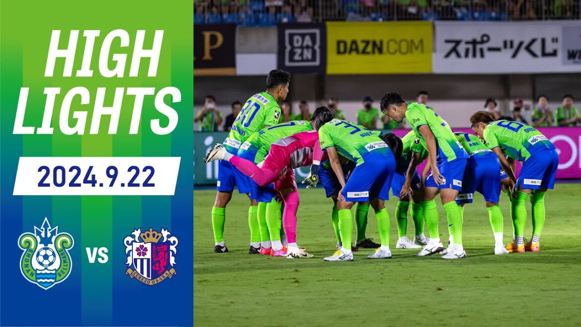 【 湘南ベルマーレ 】vsセレッソ大阪 2024明治安田J1リーグ第31節