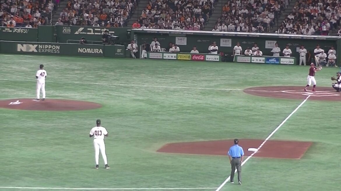 黒川史陽は一邪 岡島豪郎は三振と抑える森田駿哉【読売ジャイアンツ対 楽天ゴールデンイーグルス2024年9月22日】