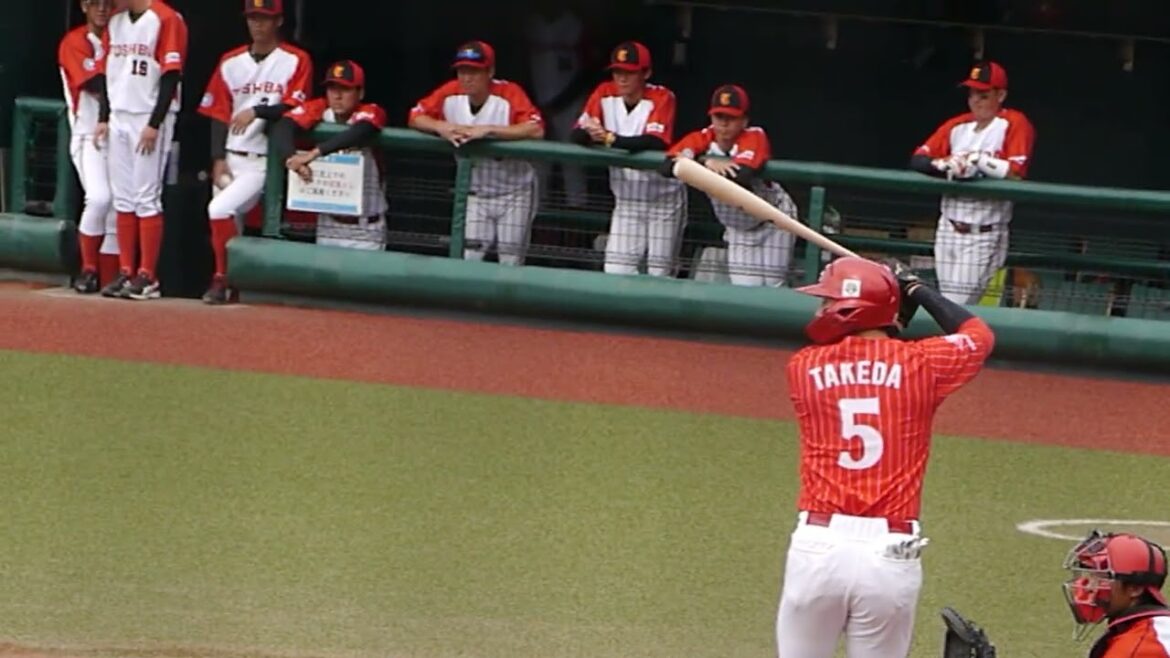 2024　JABA神奈川秋季大会　三菱重工East　武田健吾（自由ケ丘～オリックス～中日）ヒット