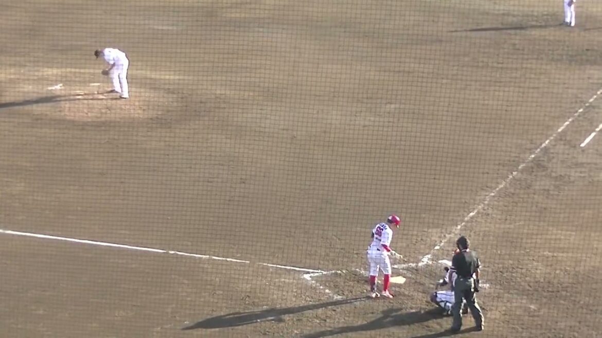 巨人 小沼健太〜信濃グランセローズ 佐々木海渡を打ち取る（2024年9月12日 読売ジャイアンツ3軍 対 BCL選抜）