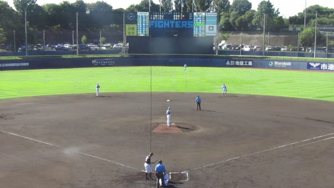 【ファイターズ】加藤大和〜ランナー出すも石川慎吾を抑え山口航輝をダブルプレー（2024年9月11日 日本ハムファイターズ 対 千葉ロッテマリーンズ 鎌ヶ谷）