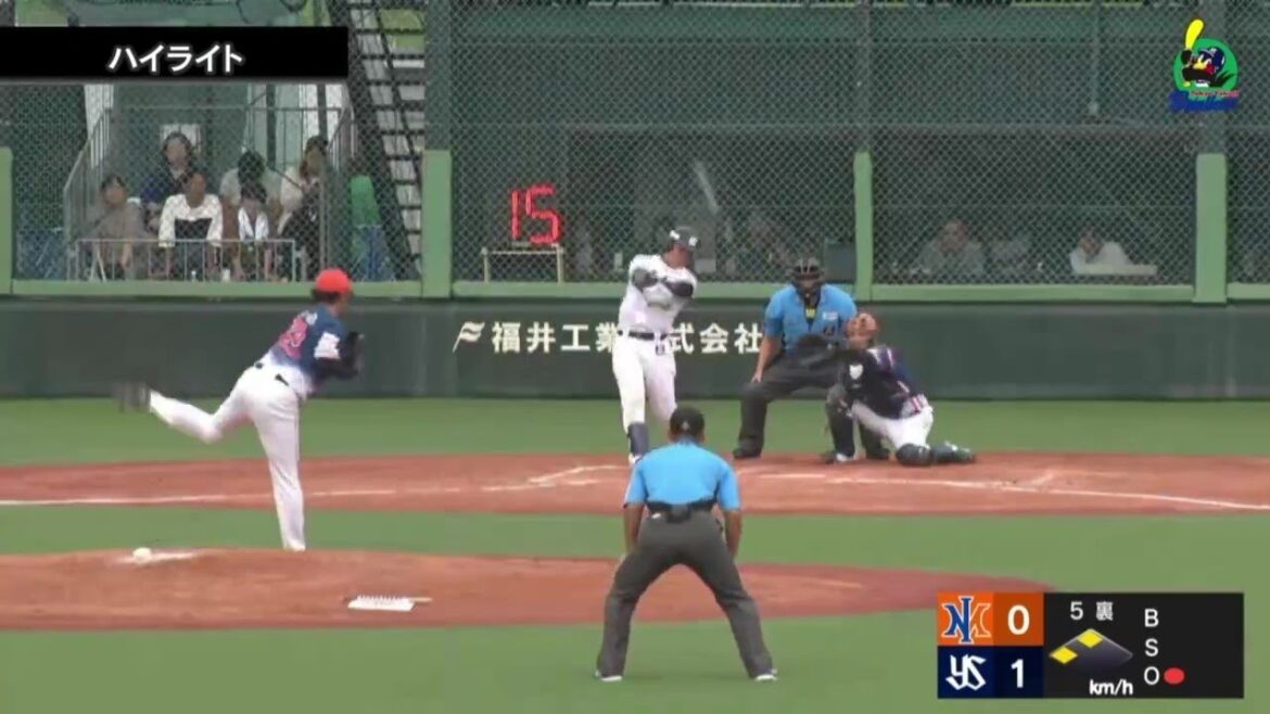 【ファームハイライト】西村瑠伊斗選手が2安打3打点の活躍｜9月28日 東京ヤクルトスワローズvsオイシックス新潟（戸田球場）