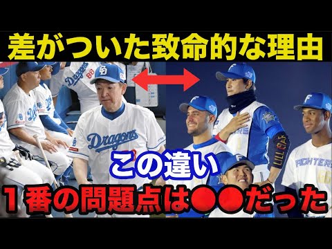 中日.立浪監督辞任に追い込まれ3年間で日ハム新庄監督と圧倒的に明暗が分かれたある理由に驚きを隠せない【日本ハムファイターズ/中日ドラゴンズ】 中日.立浪監督辞任に追い込まれ3年間で日ハム新庄監督と圧倒的に明暗が分かれたある理由に驚きを隠せない【日本ハムファイターズ/中日ドラゴンズ】