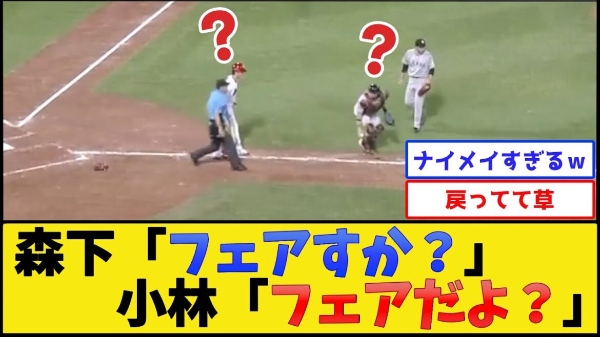 カープ森下、絶妙すぎるバントを決めた結果www【広島東洋カープ】【プロ野球なんJ 2ch プロ野球反応集】