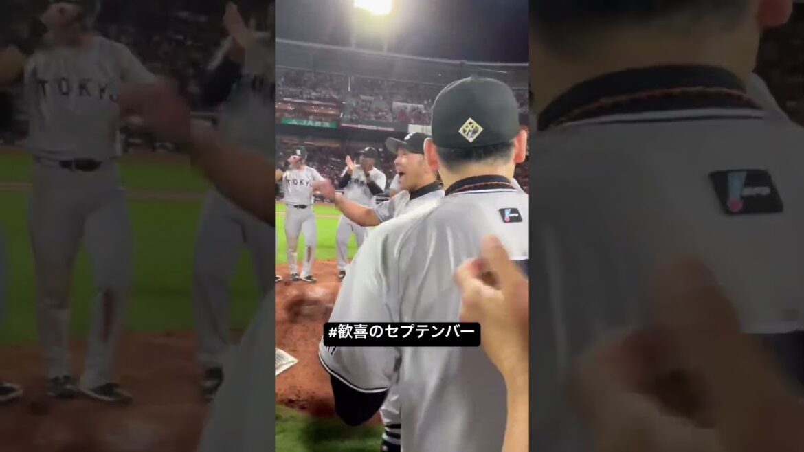 阿部慎之助監督を胴上げ！ #shorts