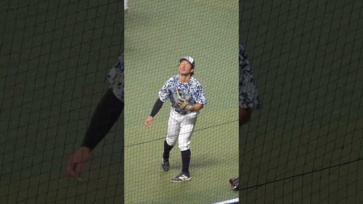 増田 珠　ちょっと指先アクシデント？　#東京ヤクルトスワローズ #shorts