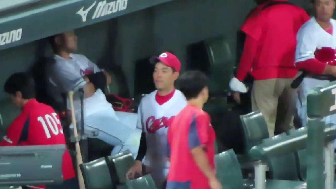 カープベンチ、巨人胴上げの瞬間😣ガンバれ❗カープ🎏ガンバれカープ❗最終戦まで応援がんばります❗💪 カープベンチ、巨人胴上げの瞬間😣ガンバれ❗カープ🎏ガンバれカープ❗最終戦まで応援がんばります❗💪