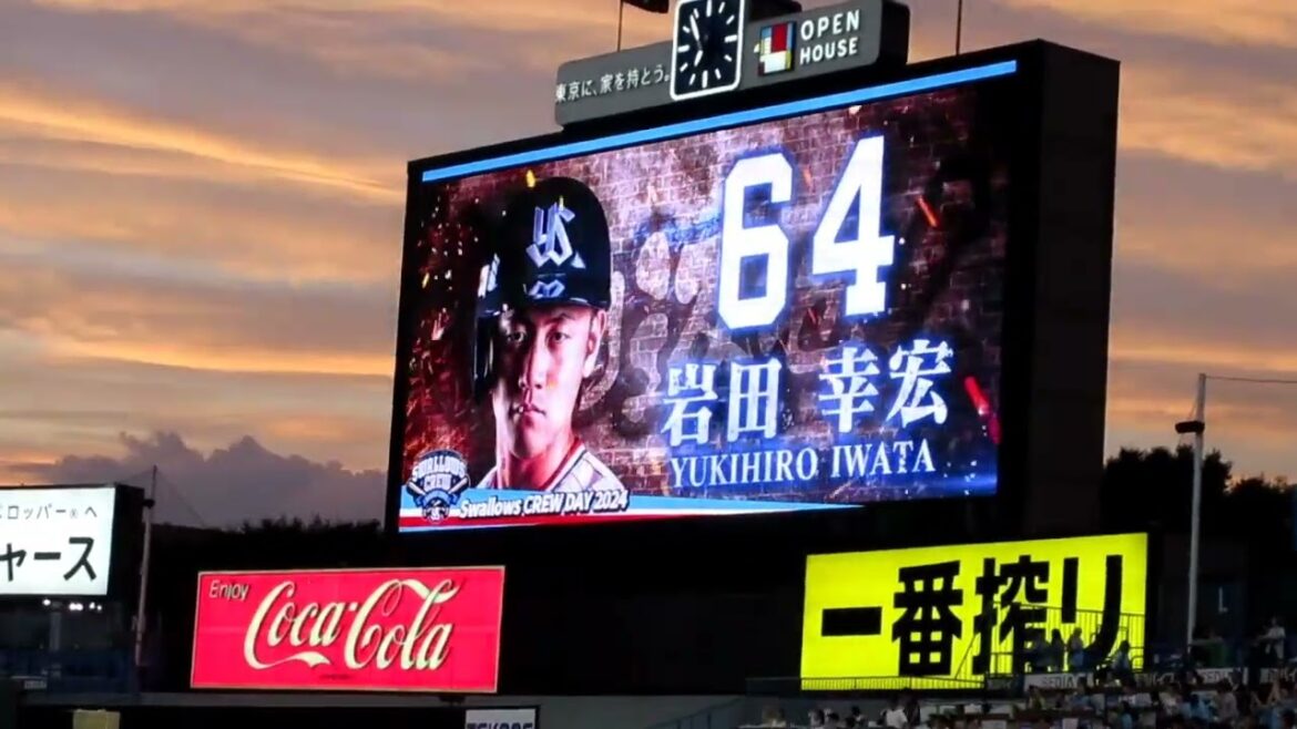 2024 東京ヤクルトスワローズ 岩田幸宏 登場曲 田園