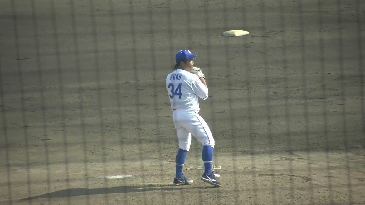 中日ドラゴンズ 福敬登投手 投球練習 2024/9/24 ナゴヤ球場